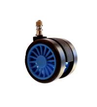 Ролик синие ребра (звездочка)