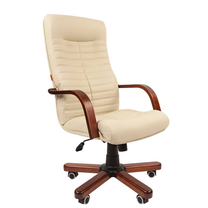 Кресло Сhairman 480 дерево (бежевое экопремиум) главное фото