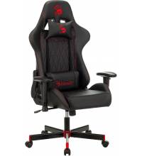 Кресло игровое A4Tech Bloody GC-800 черный ромбик эко.кожа крестов. металл