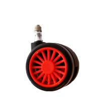 Ролик красные ребра (звездочка)