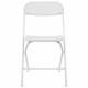 Стул складной  "Golf CF-002", белый каркас, пластик белый, XXXXXX, 532887. Фото товара с разных ракурсов.