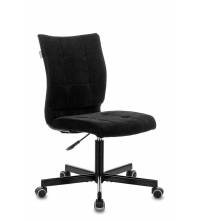 Кресло Бюрократ CH-330M/LT-20 без подлокотников черный крестовина металл
