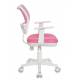 Кресло бюрократ CH-W797 AXSN (Розовое). Фото товара с разных ракурсов.