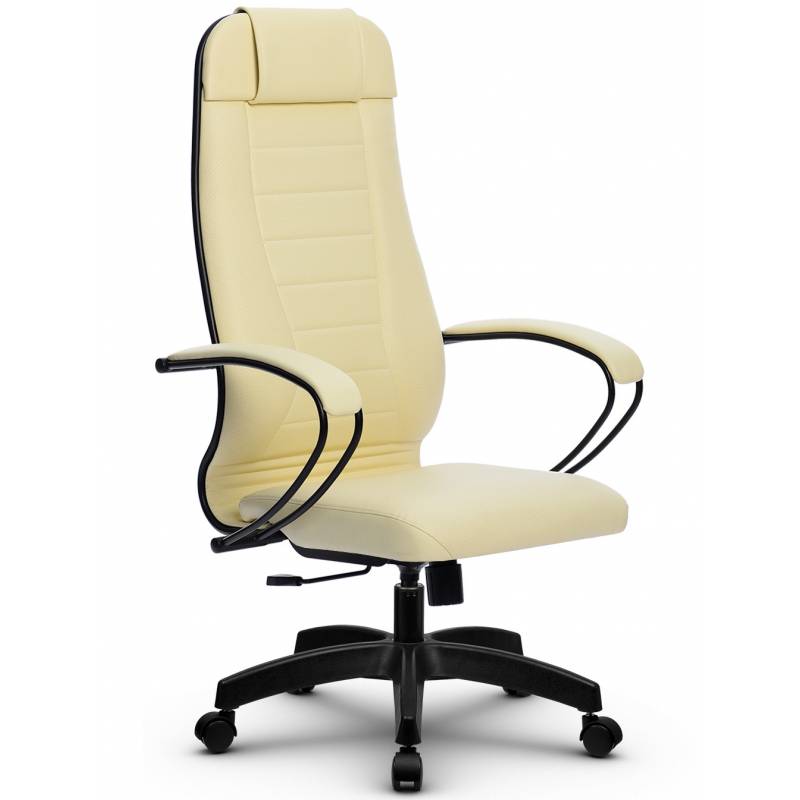 Эргономичное кресло руководителя Метта комплект 30 бежевое главное фото