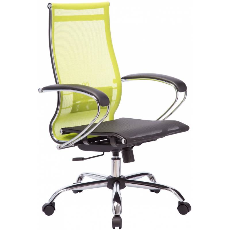 Эргономичное кресло руководителя Метта Комплект 9 лайм главное фото