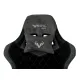Кресло игровое геймерское Бюрократ VIKING 7 KNIGHT B FABRIC черный текстиль/эко.кожа крестовина металл. Фото товара с разных ракурсов.