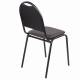 Стул для посетителей РС00Л, черный каркас, кожзам черный. Фото товара с разных ракурсов.