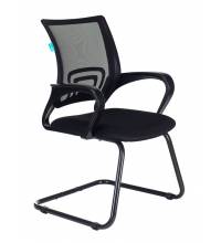 Кресло Бюрократ CH-695N-AV/B/TW-11 на полозьях черный TW-01 сиденье черный TW-11