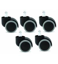 Упаковка колесиков на полиуретановой основе (5шт)