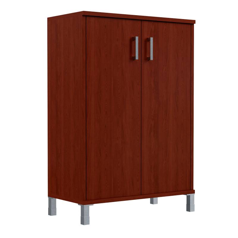 Шкаф средний с глухими дверьми B 420.6 Бургунди 900х450х1286  главное фото