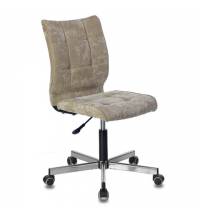 Кресло BRABIX Stream MG-314, без подлокотников, пятилучие серебристое, ткань, песочное, 532396, MG-314_532396