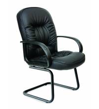 Офисное кресло Chairman 416V Россия ЭКО черный глянец