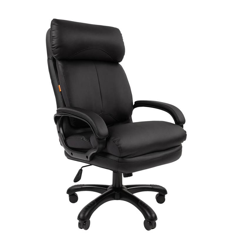 Кресло руководителя Chairman 505 Россия экопремиум черная главное фото