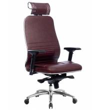Кресло Samurai KL-3.04 бордовая кожа