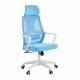 Кресло руководителя Chairman CH636 белый пластик, синий главное фото в маленьком размере