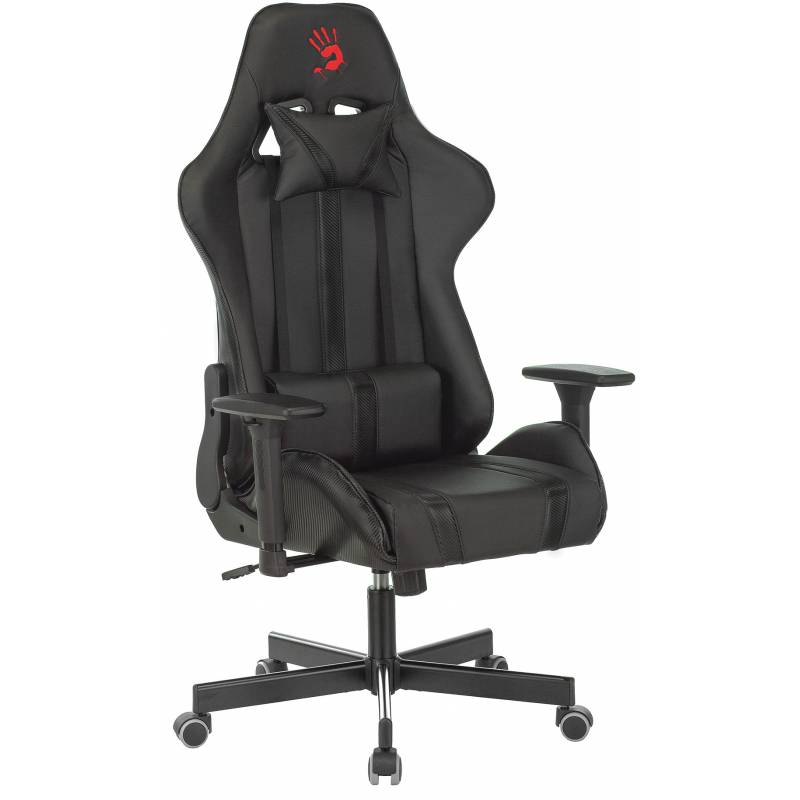 Кресло игровое A4Tech Bloody GC-600 черный эко.кожа крестов. металл главное фото