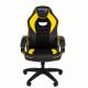 Игровое кресло Chairman game 16 Россия черн.желтый (экокожа, ткань TW). Фото товара с разных ракурсов.