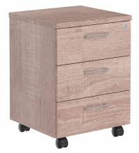 Тумба мобильная XMC-3D Дуб Сонома 465х450х634