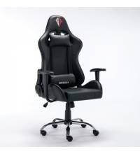 Игровое кресло  "Hunter GM-130", две подушки, экокожа, черное, 532798