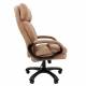 Кресло руководителя Chairman 505 темно-бежевое (текстиль). Фото товара с разных ракурсов.