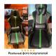 Игровое кресло  "GT Carbon GM-120", две подушки, экокожа, черное/зеленое, 531929. Фото товара с разных ракурсов.