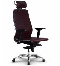 Кресло Samurai K-3.04 бордовая кожа