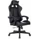 Кресло игровое Zombie GAME TETRA черный/карбон эко.кожа крестов. пластик главное фото в маленьком размере