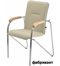 Стул Самба хром (кремовый)