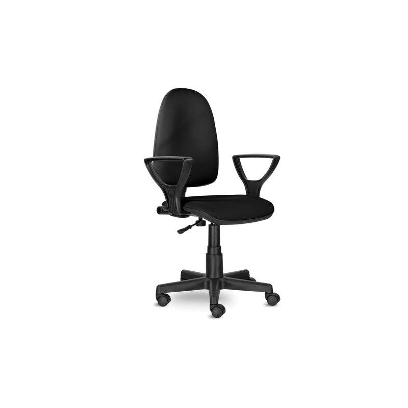 Кресло  "Prestige Ergo MG-311", регулируемая эргономичная спинка, кожзам, черное, 531877 главное фото