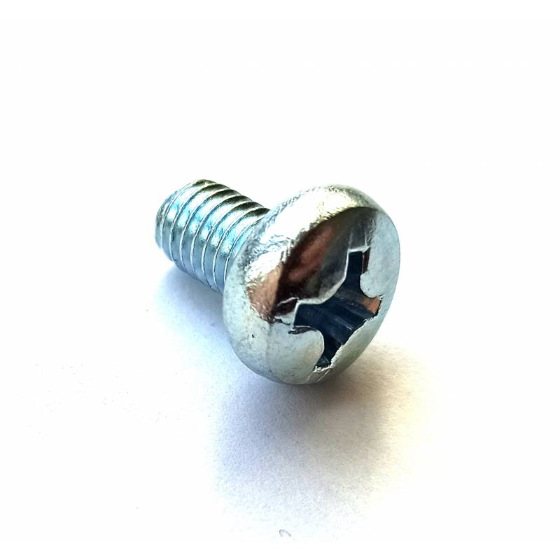 Винт М6х10 полукруглый черный главное фото