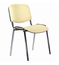 Стул STAFF "Iso Lite CF-008", хром, кожзам бежевый (Z-21)