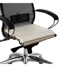 Коврик-чехол для сиденья СSm-25  (25 мм.) кожа (белый лебедь)