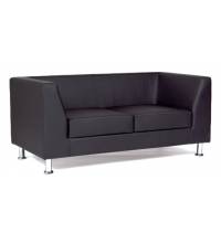 Двухместный диван Дэрби черный (Chairman)