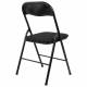 Стул складной  "Golf CF-007", черный каркас, черная ткань, В КОРОБЕ, 533025. Фото товара с разных ракурсов.