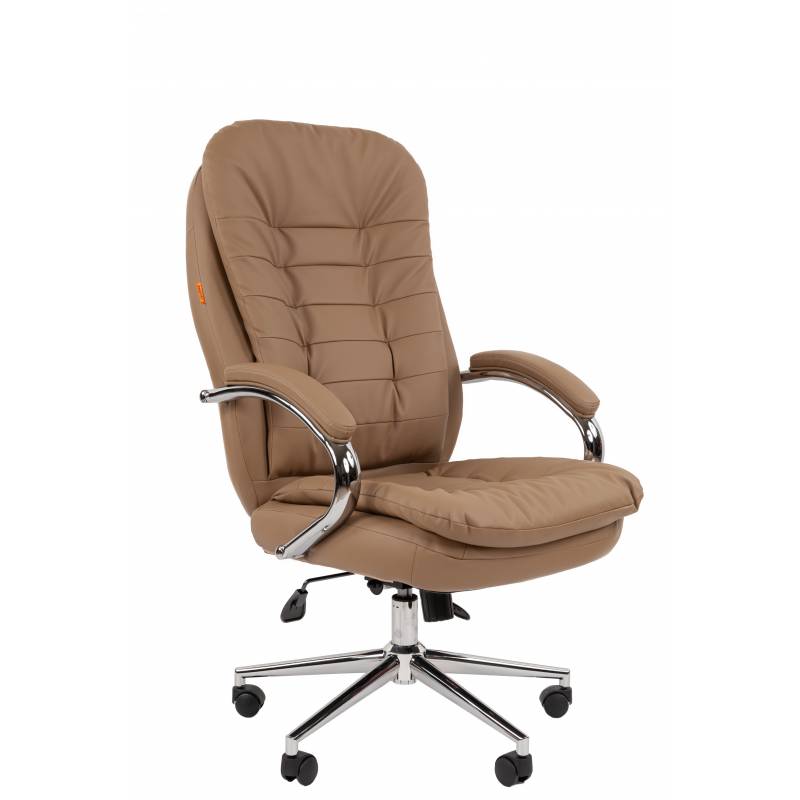 Кресло руководителя Chairman 795 ЭКО Россия экокожа бежевый главное фото
