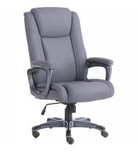 Кресло руководителя PREMIUM Solid HD-005, нагрузка до 180 кг, ткань, серое