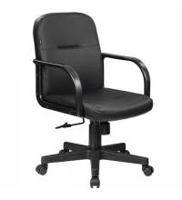 Кресло  "Top MG-333", с подлокотниками, кожзам, черное, 532553